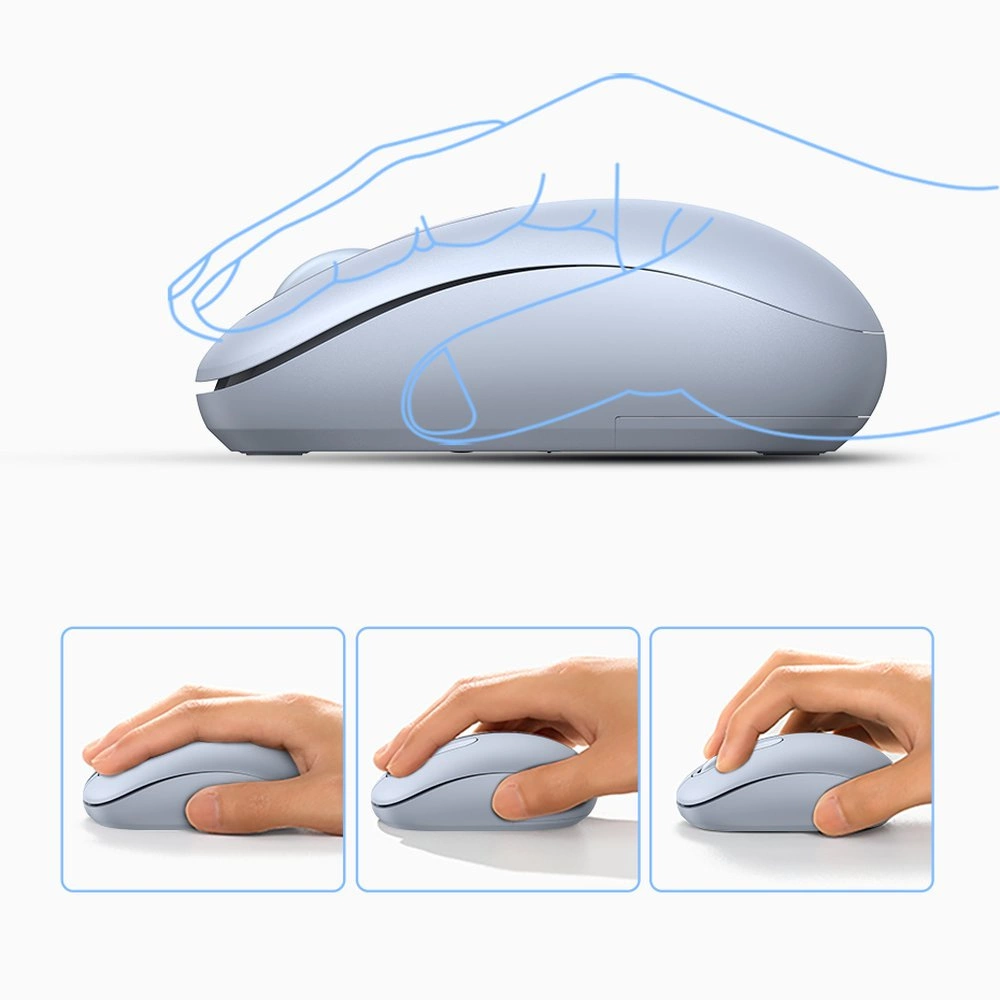 Ugreen MU105 2.4GHz USB wireless mouse - blueeng
