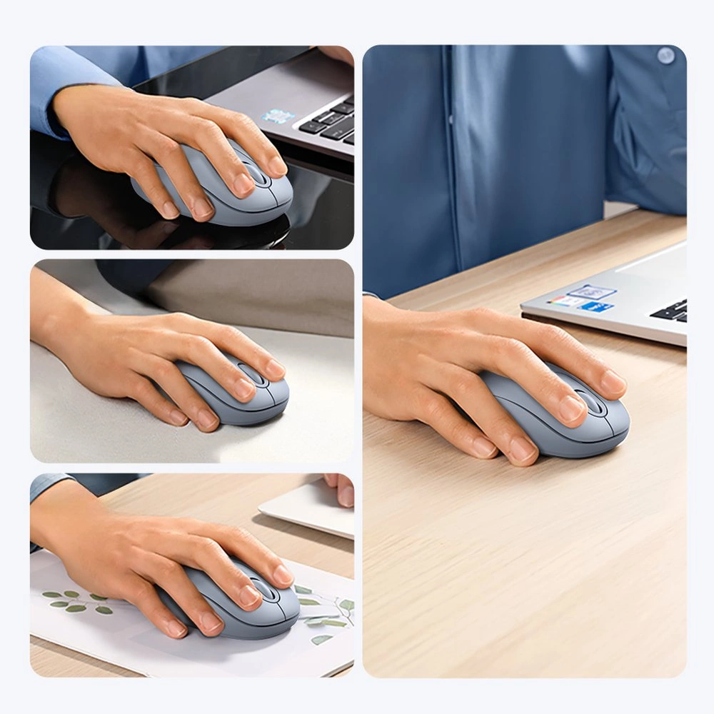 Ugreen MU105 2.4GHz USB wireless mouse - blueeng