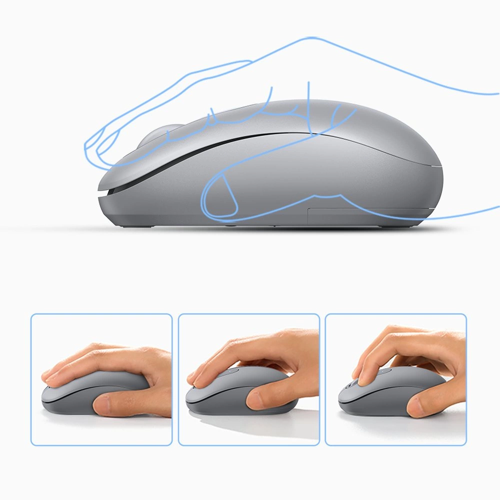 Ugreen MU105 USB 2.4GHz wireless mouse - grayeng