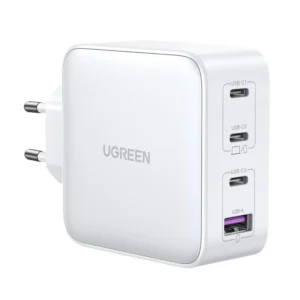GaN Fast Charger 3xUSB C / USB 100W PPS Ugreen CD226 - Whiteeng