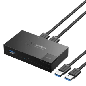 Switch USB 3.0 bidirectional switch Ugreen CM618 - blackeng