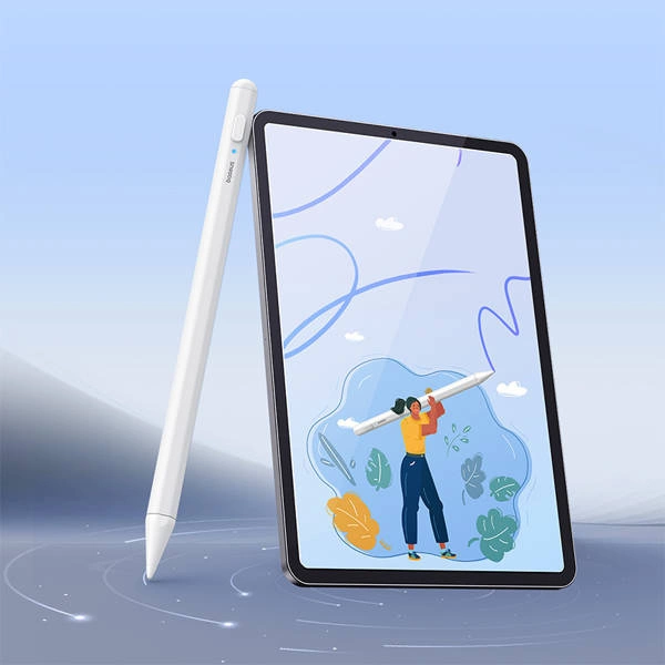 Baseus Smooth Writing 2 stylus with LED indicator - whiteeng