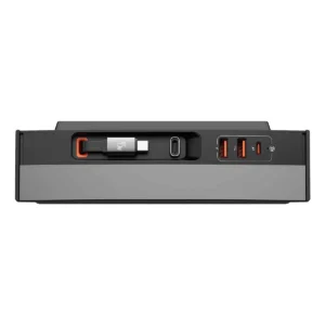 Baseus T-Space Series USB HUB for Tesla Model 3 / Y with Built-in 45W USB C Cable - Blackeng