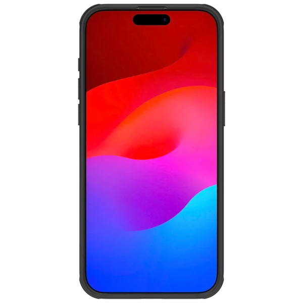 Nillkin Super Frosted Shield Pro reinforced case for iPhone 15 Pro Max - blackeng