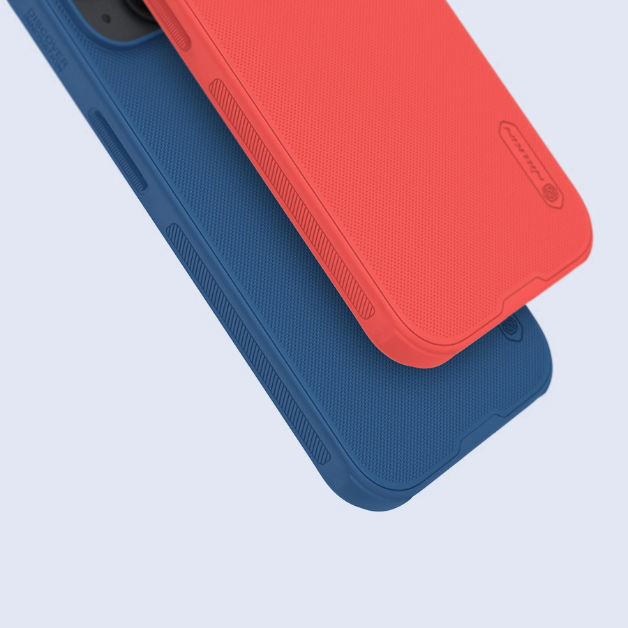 Nillkin Super Frosted Shield Pro reinforced case for iPhone 15 Pro Max - blackeng