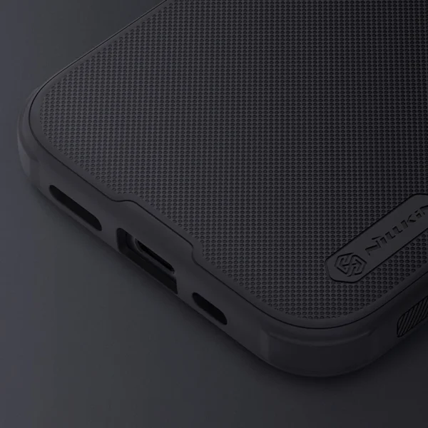 Nillkin Super Frosted Shield Pro reinforced case for iPhone 15 Plus - blueeng