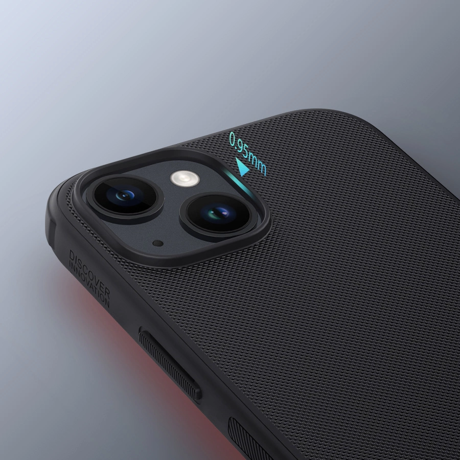 Nillkin Super Frosted Shield Pro iPhone 15 Plus Case - Blackeng