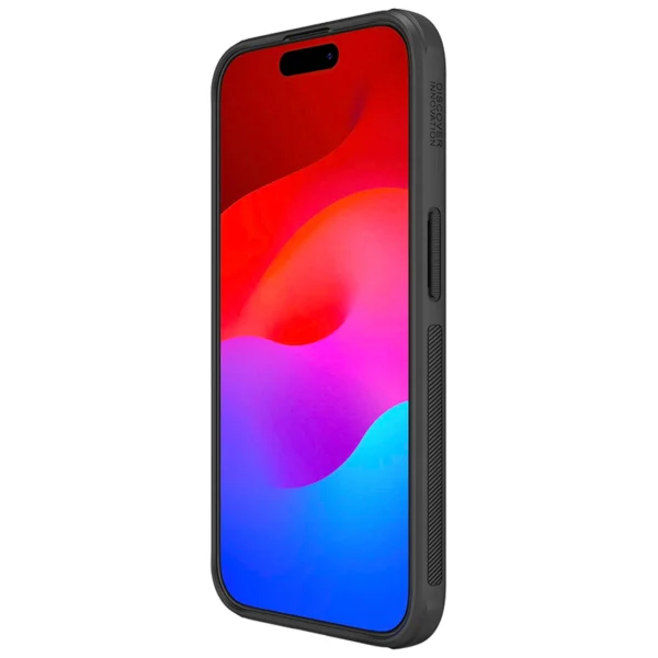 Nillkin Super Frosted Shield Pro reinforced case for iPhone 15 Pro - blackeng