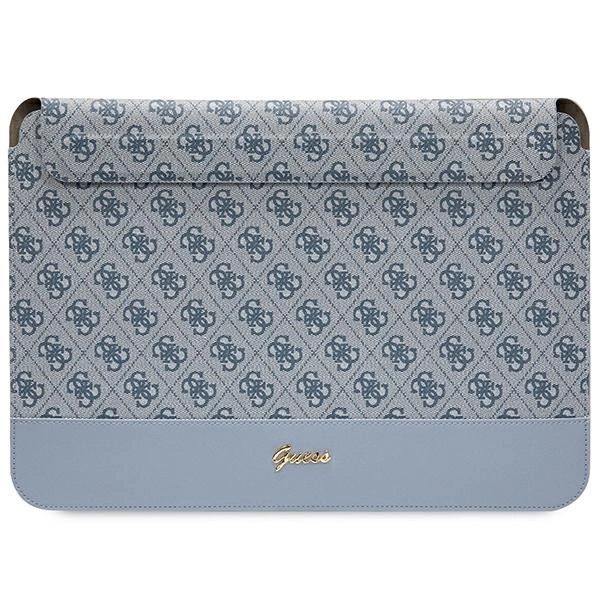 Guess 4G Stripe Metal Logo case for a 14" laptop - blueeng
