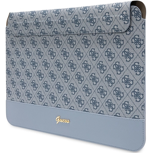 Guess 4G Stripe Metal Logo case for a 14" laptop - blueeng