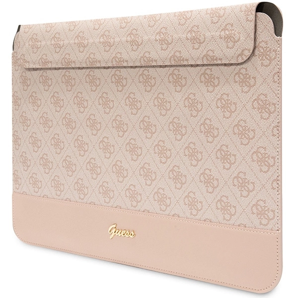 Guess 4G Stripe Metal Logo case for a 14" laptop - pinkeng