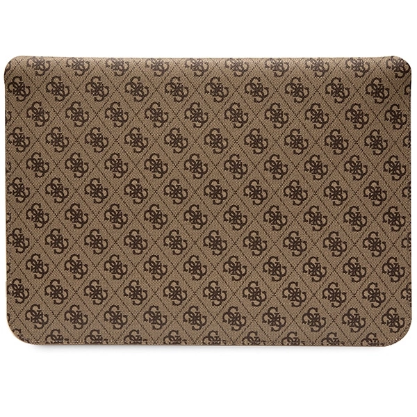 Guess 4G Stripe Metal Logo case for a 14" laptop - browneng
