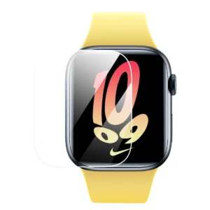 Set of 2x Baseus NanoCrystal protective foil for Apple Watch 7/8/9 45mm + mounting kit - transparenteng