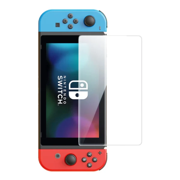 Set of 2x Baseus Crystal tempered glass for Nintendo Switch OLED 2021 + mounting kit - transparenteng
