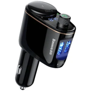 Baseus S-06 Bluetooth/USB car FM transmitter (Overseas Edition) - blackeng