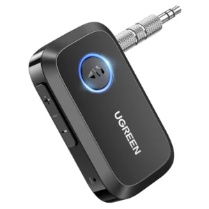 Ugreen CM596 Bluetooth 5.3 AUX sound receiver - blackeng