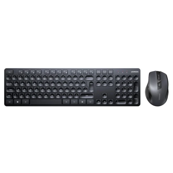 Ugreen MK006 wireless mouse and keyboard set 2.4Ghz - blackeng