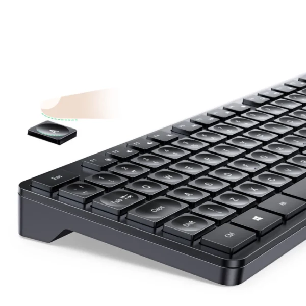 Ugreen MK006 wireless mouse and keyboard set 2.4Ghz - blackeng