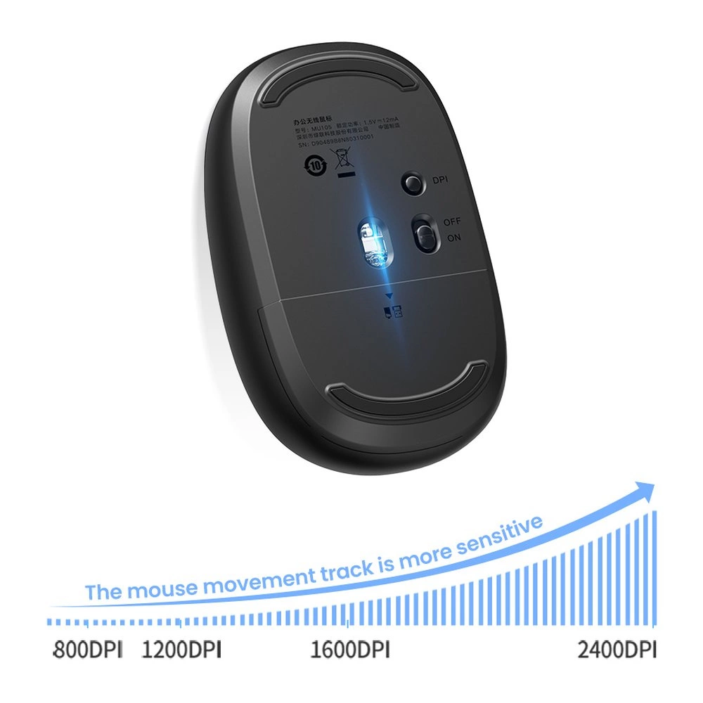Ugreen MU105 2.4GHz USB wireless mouse - navy blueeng