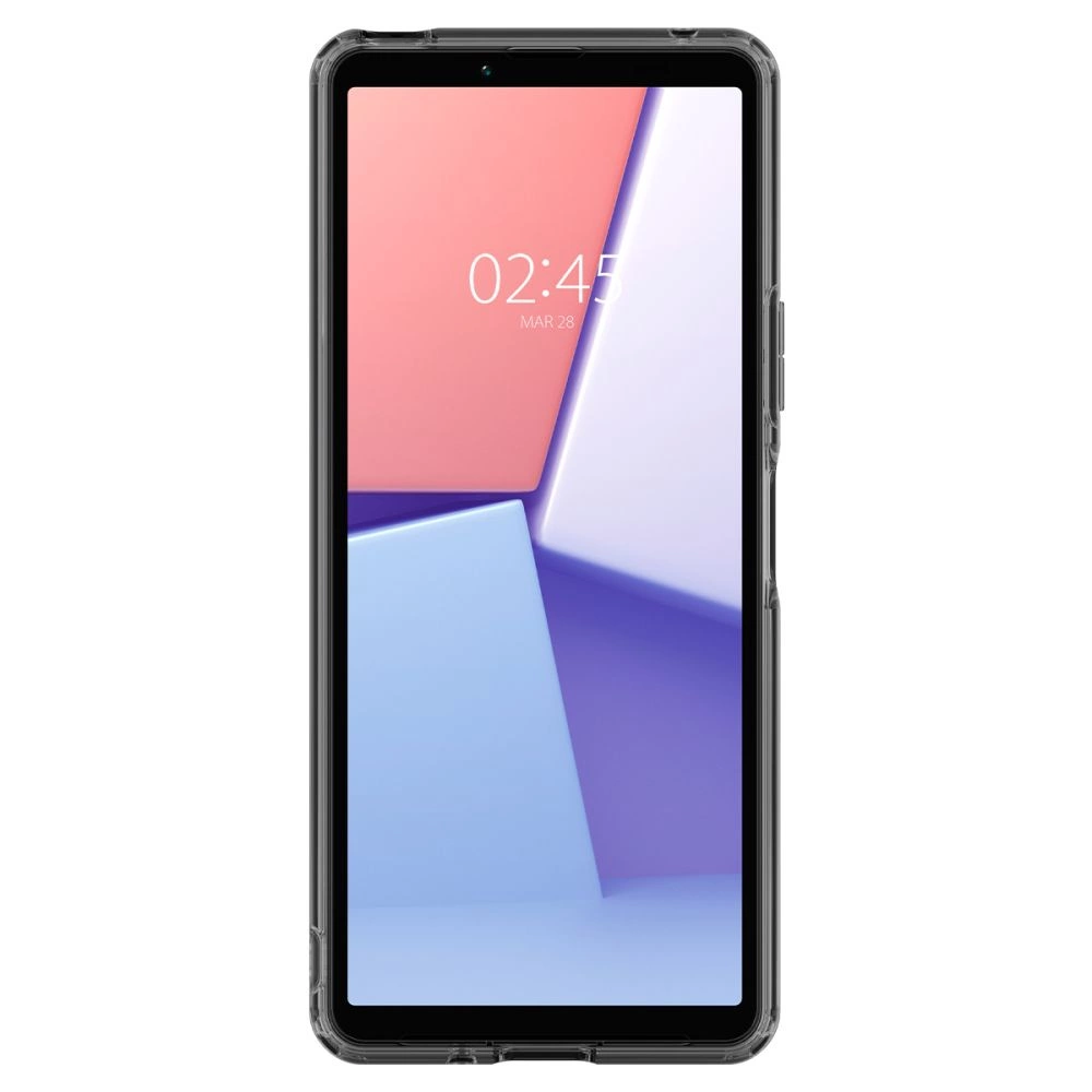 Spigen Ultra Hybrid Case for Sony Xperia 10 V - Dark Gray (Zero One Pattern)eng