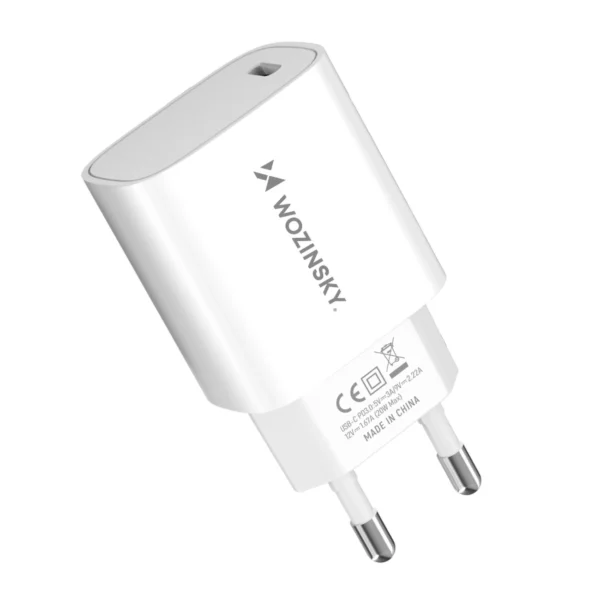 Wozinsky WGWCCW 20W USB-C wall charger - whiteeng