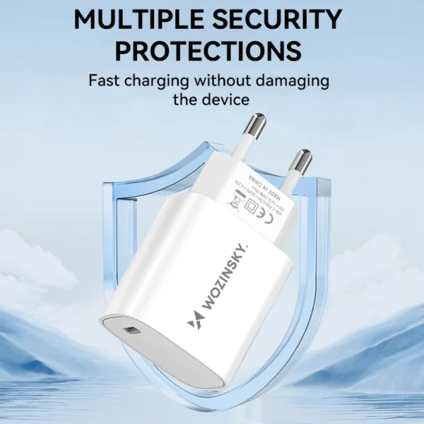 Wozinsky WGWCCW 20W USB-C wall charger - whiteeng