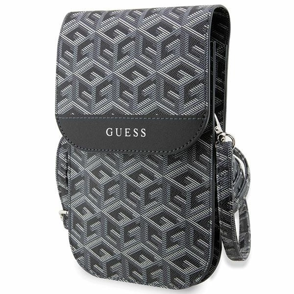 Guess Handbag GUWBHGCFSEK black/black GCube Stripeeng