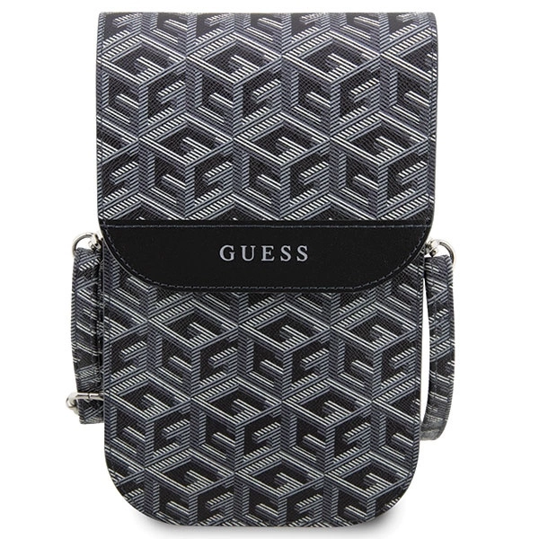 Guess Handbag GUWBHGCFSEK black/black GCube Stripeeng