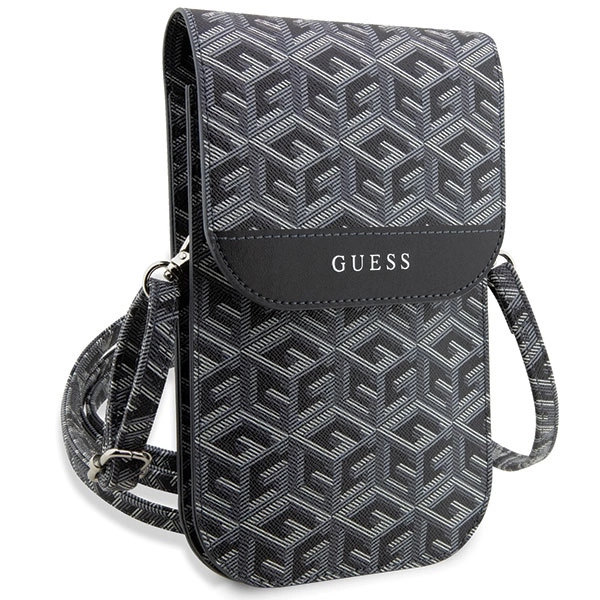 Guess Handbag GUWBHGCFSEK black/black GCube Stripeeng