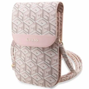 Guess Handbag GUWBHGCFSEP pink/pink GCube Stripeeng