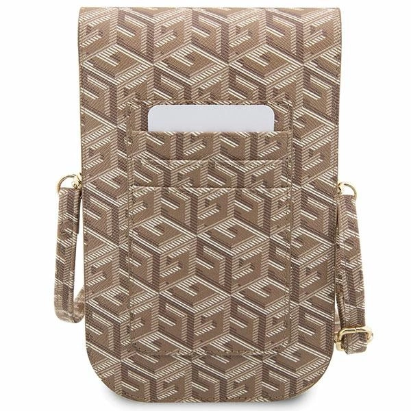 Guess Handbag GUWBHGCFSEW brown/brown GCube Stripeeng