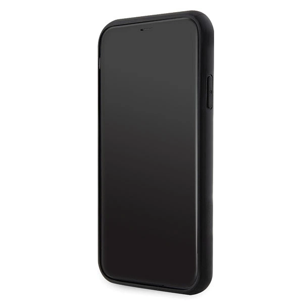 Karl Lagerfeld KLHCN61G2CPK iPhone 11 / Xr 6.1" black/black hardcase Glitter Choupette Patcheng