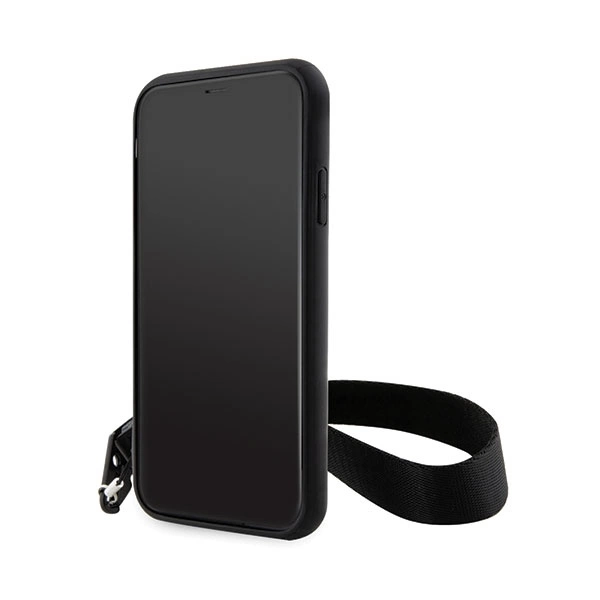 Karl Lagerfeld KLHCN61SAKLMBSK iPhone 11 / Xr 6.1" black/black hardcase Monogram Losange Saffianoeng