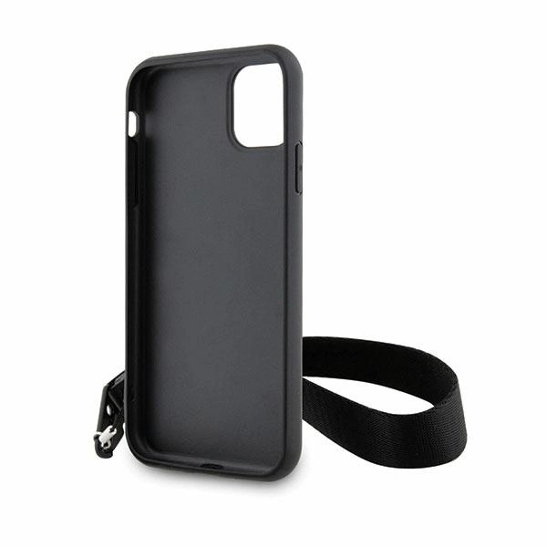 Karl Lagerfeld KLHCN61SAKLMBSK iPhone 11 / Xr 6.1" black/black hardcase Monogram Losange Saffianoeng