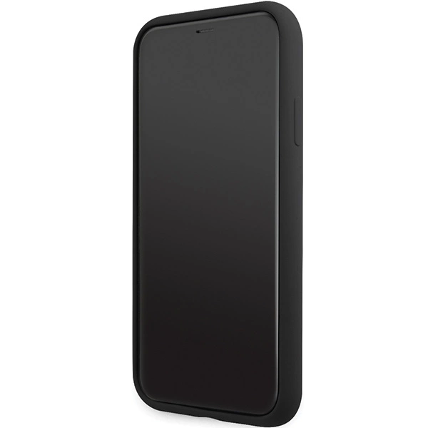 Karl Lagerfeld KLHCN61SKSVGK iPhone 11 / Xr 6.1" black/black hardcase Silicone Signatureeng