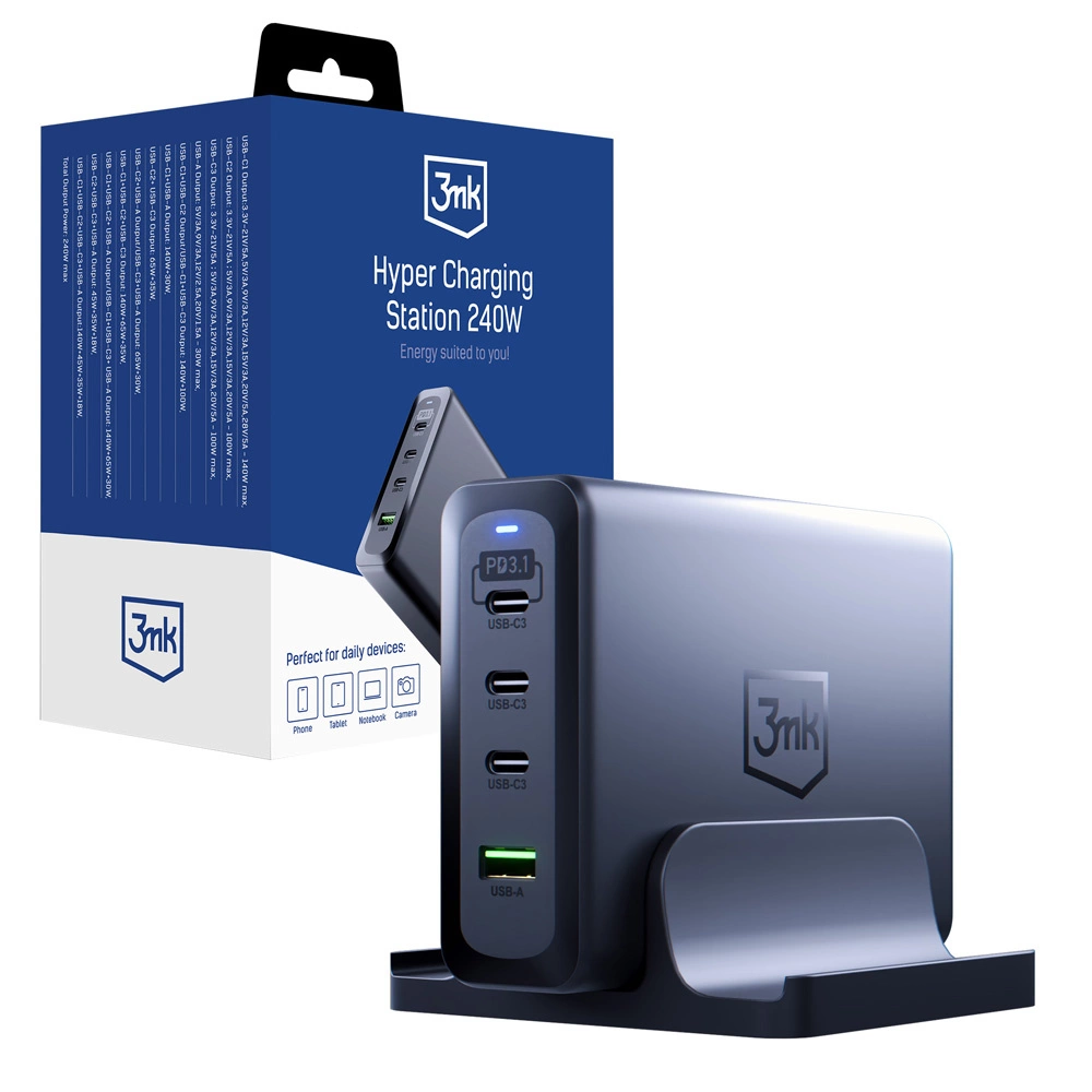Accessories - 3mk Hyper Charging Station 240Weng