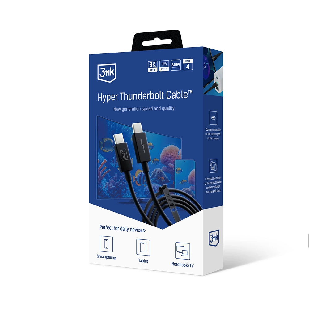 Accessories - 3mk Hyper ThunderBolt Cable 240Weng