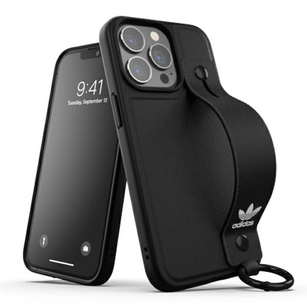 Adidas OR Hand Strap Case iPhone 13 Pro /13 6.1" black/black 47109eng