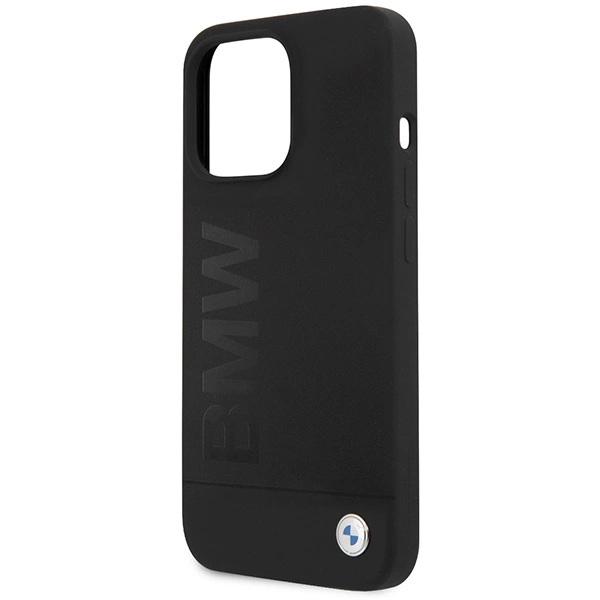 BMW Silicone Signature Logo Case for iPhone 13 Pro / iPhone 13 - Blackeng