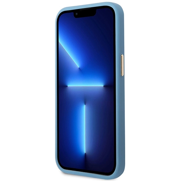 Guess GUHMP14LU4GPRB iPhone 14 Pro 6.1" blue/blue hard case 4G Logo Plate MagSafeeng