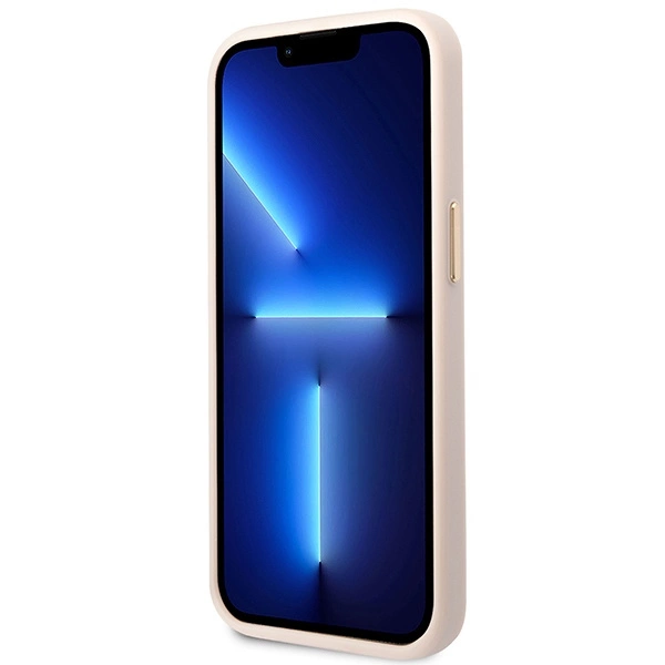 Guess 4G Logo Plate MagSafe case for iPhone 14 Pro Max - pinkeng
