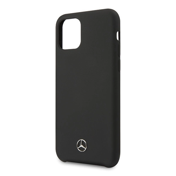 Mercedes MEHCN58SILBK iPhone 11 Pro hardcase black/black Silicone Lineeng