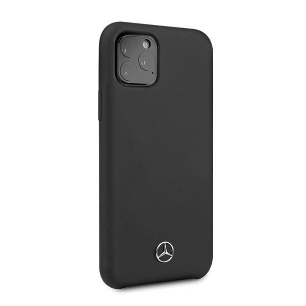 Mercedes MEHCN58SILBK iPhone 11 Pro hardcase black/black Silicone Lineeng