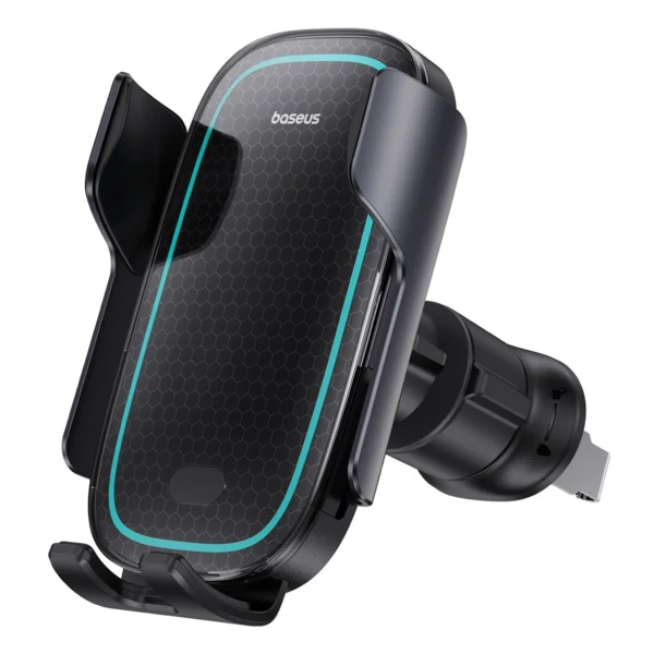 Baseus Milky Way Pro Series BS-CM023 car holder for air vent with 15W inductive charger - blackeng