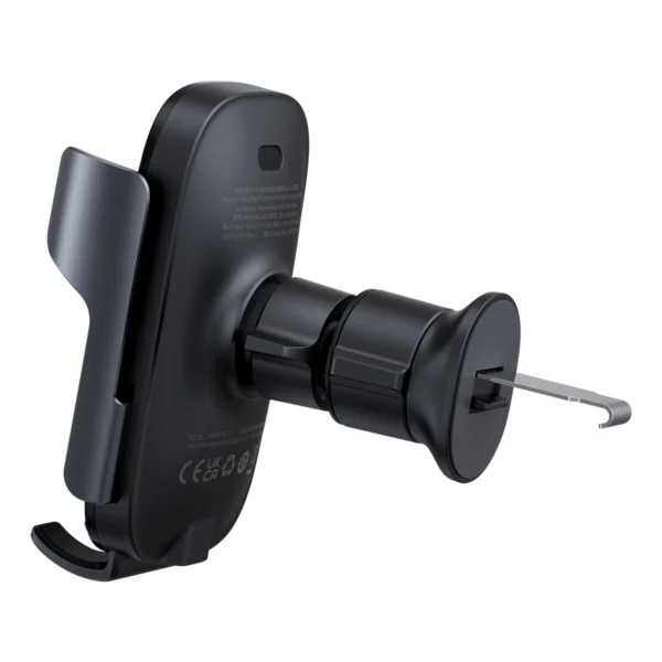 Baseus Milky Way Pro Series BS-CM023 car holder for air vent with 15W inductive charger - blackeng