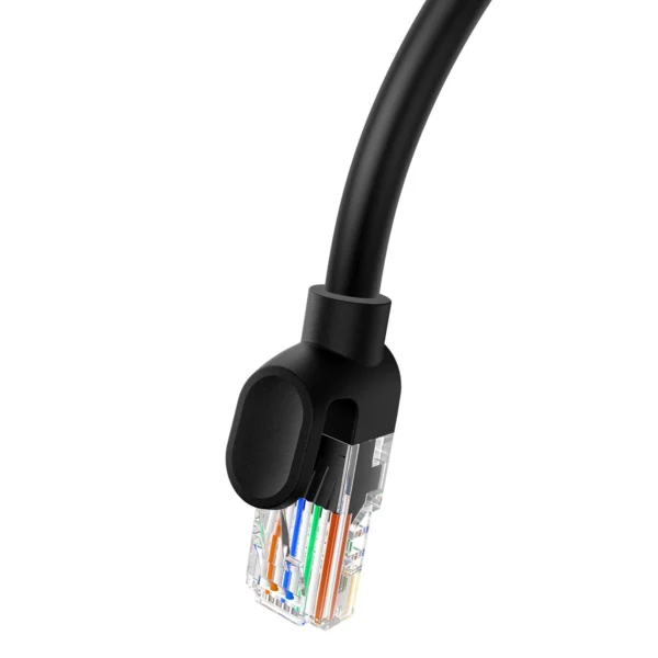 Baseus High Speed ​​Cat 5 RJ-45 1000Mb/s Ethernet cable 3m round - blackeng