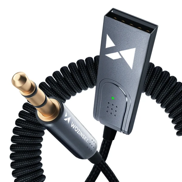 Wozinsky WTODB Bluetooth 5.3 audio adapter / AUX audio receivereng