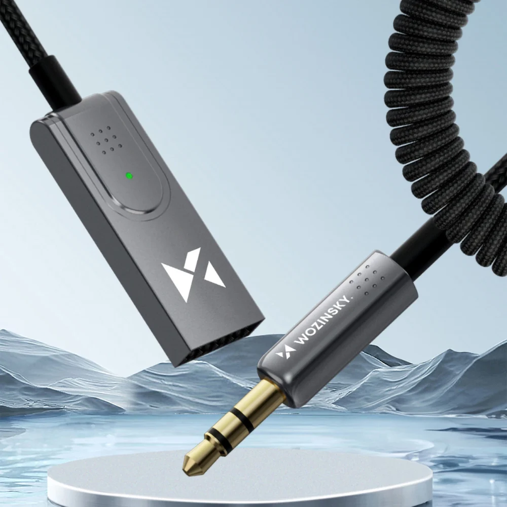 Wozinsky WTODB Bluetooth 5.3 audio adapter / AUX audio receivereng