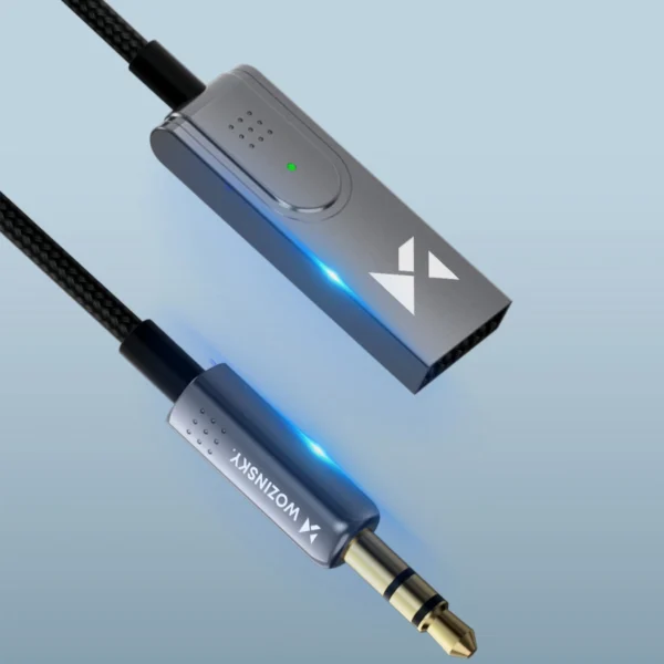 Wozinsky WTODB Bluetooth 5.3 audio adapter / AUX audio receivereng