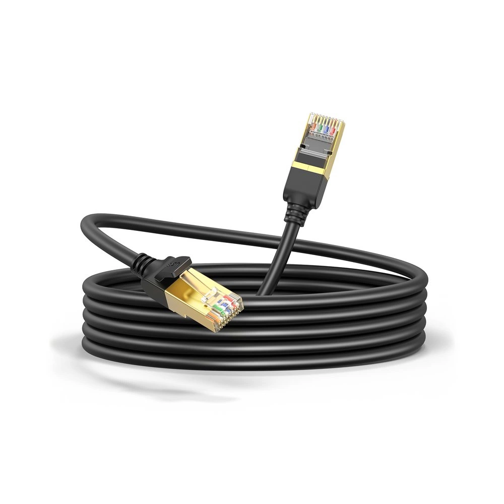 Ugreen NW107 RJ45/Cat 7 F/FTP Network Cable 15m - Blackeng